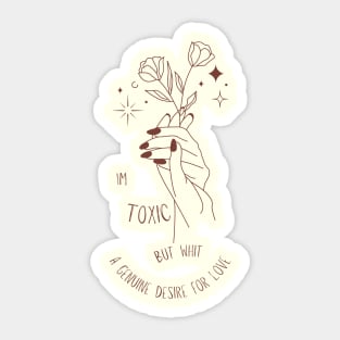 Toxic Sticker